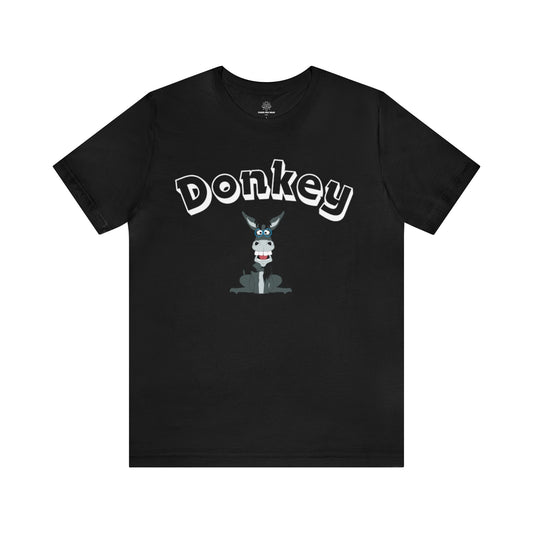 Donkey 2 Black Short Sleeve Tee