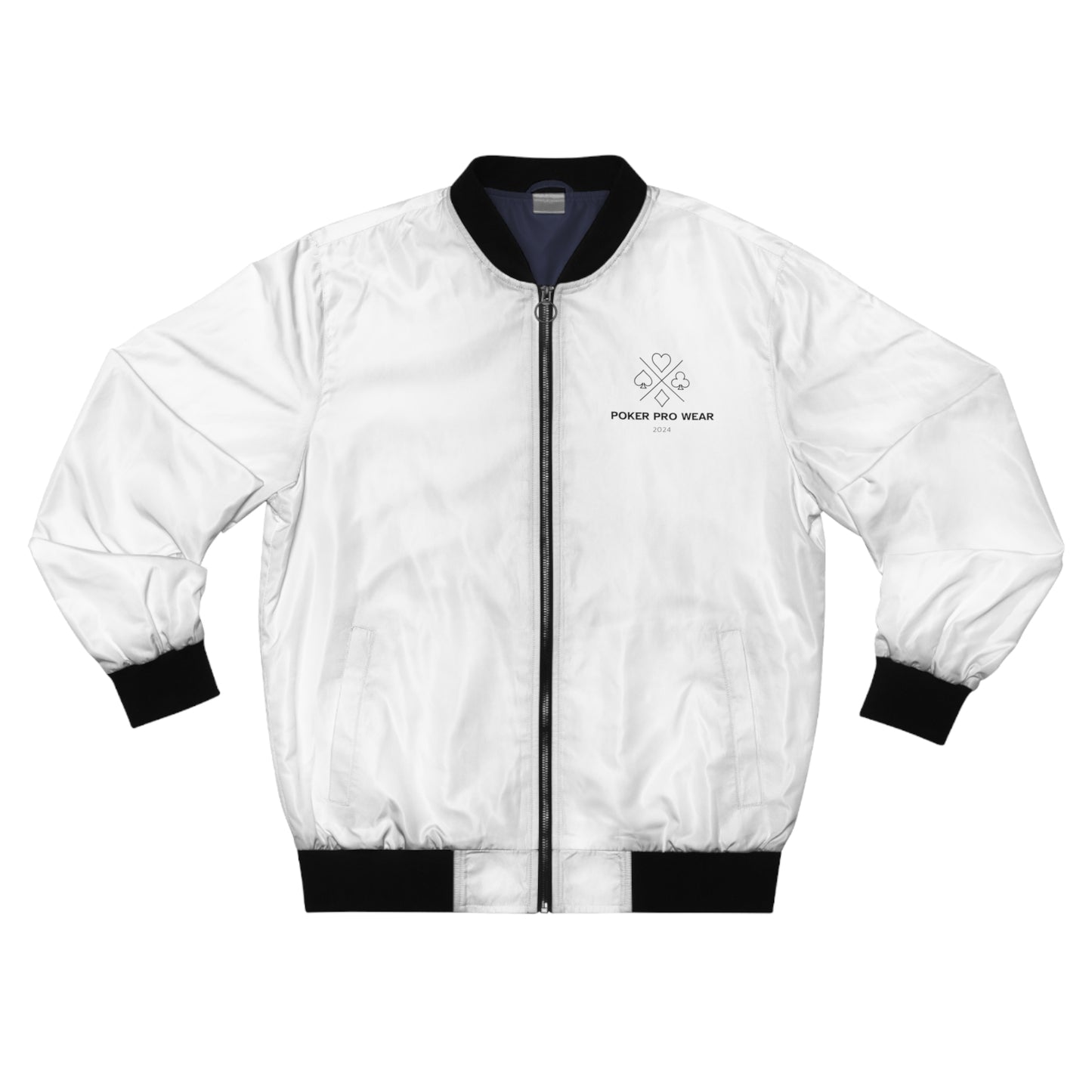 PPW White Bomber Jacket