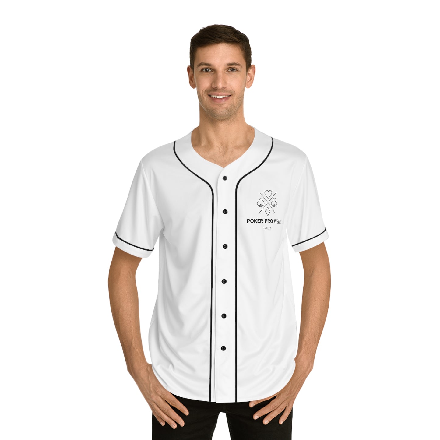 PPW White Baseball Jersey