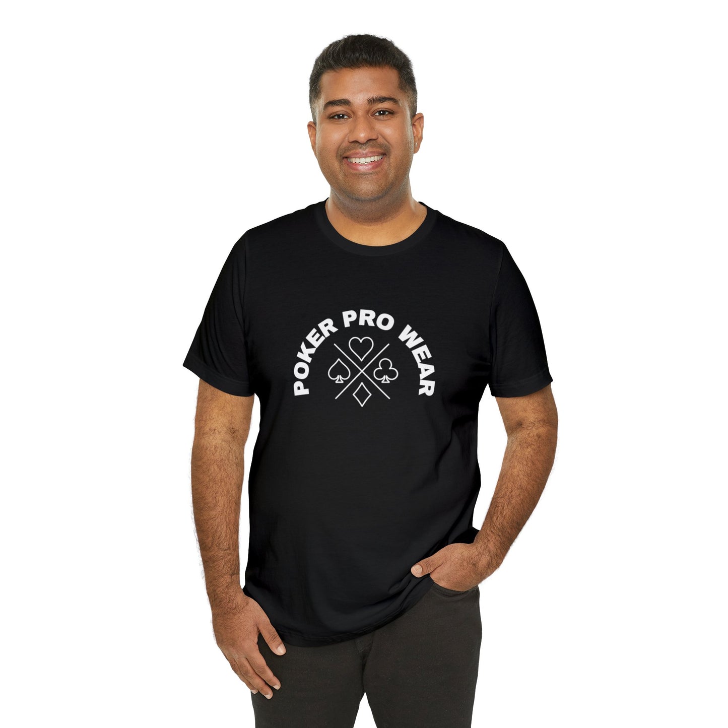 Poker Pro Wear Logo Black T-Shirt