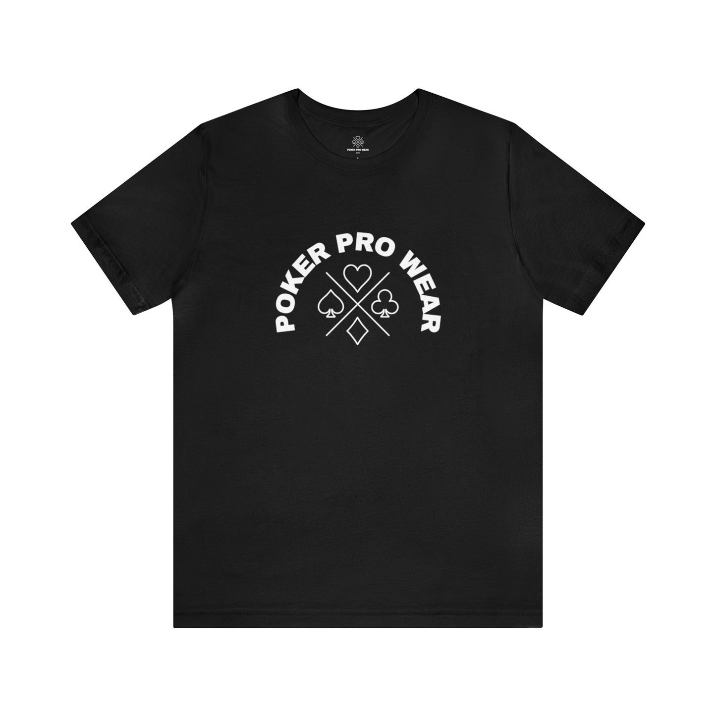 Poker Pro Wear Logo Black T-Shirt