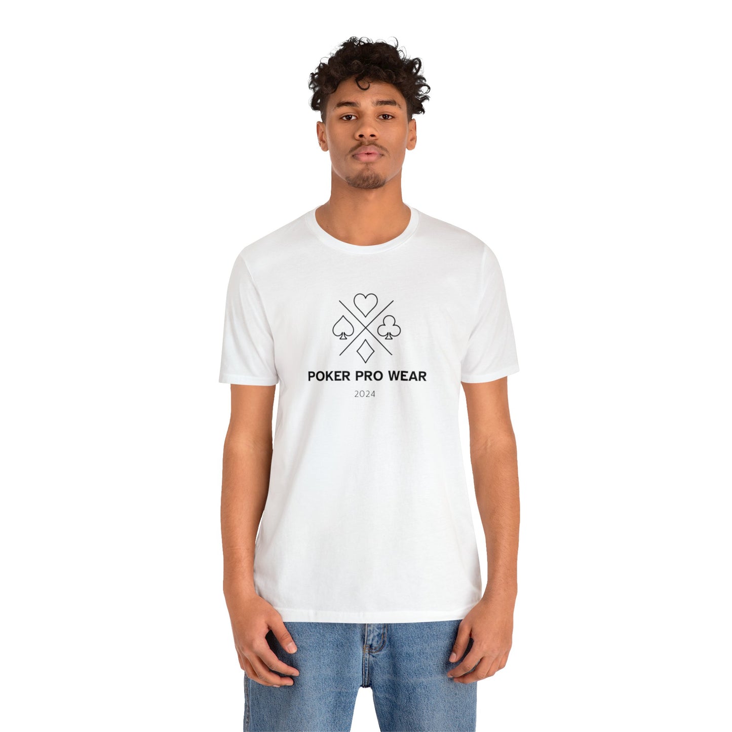 Poker Pro Wear White T-Shirt