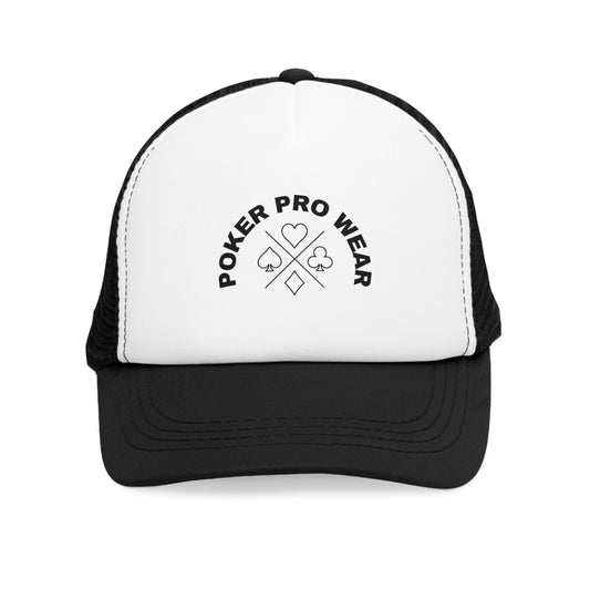 PPW Logo Black/White Mesh Cap