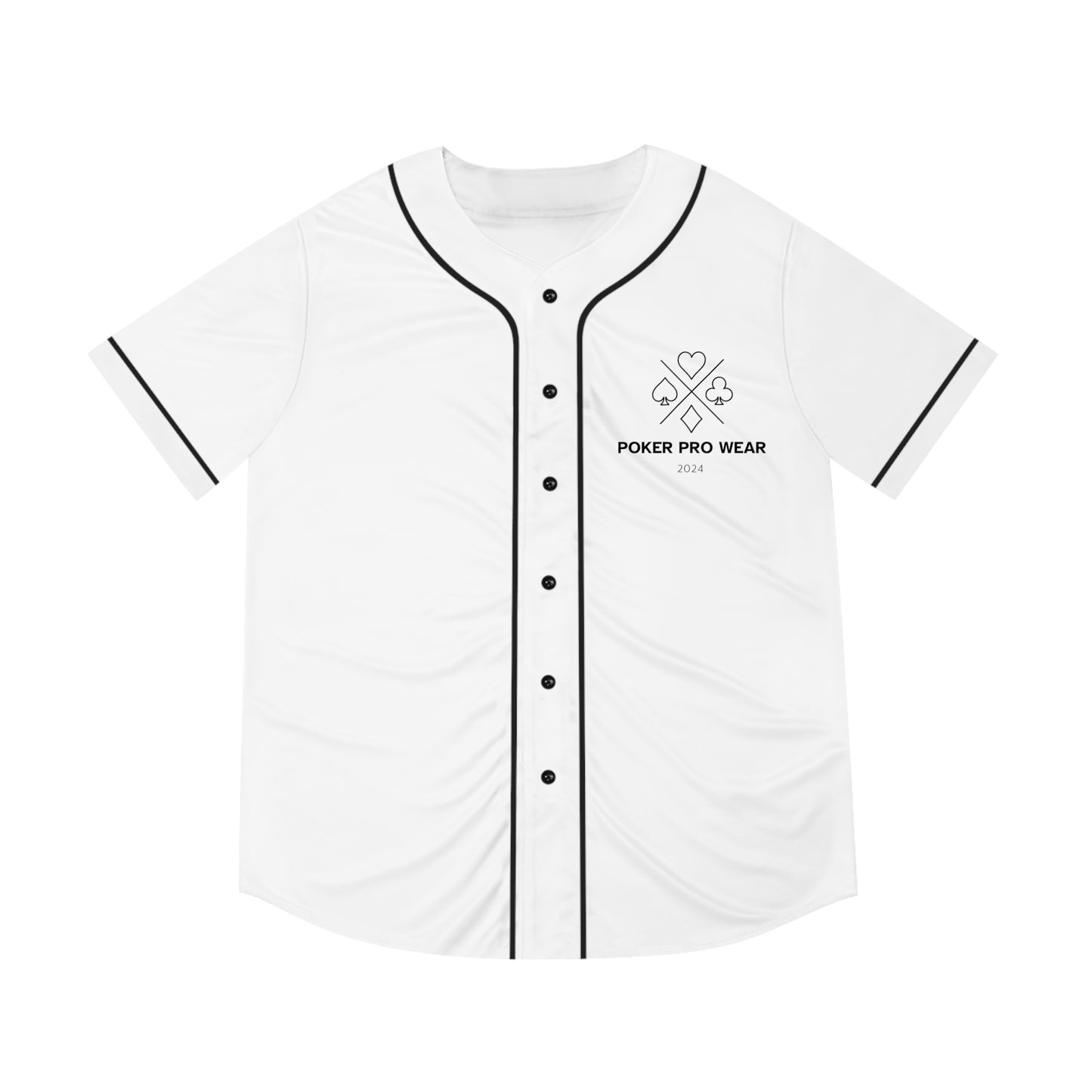 PPW White Baseball Jersey