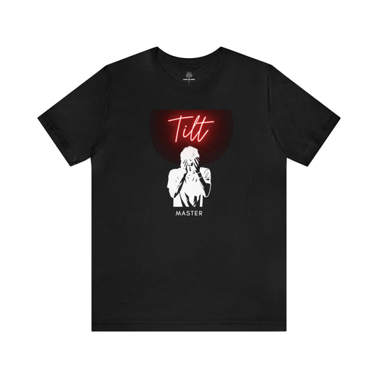 Tilt Master Black Short Sleeve Tee