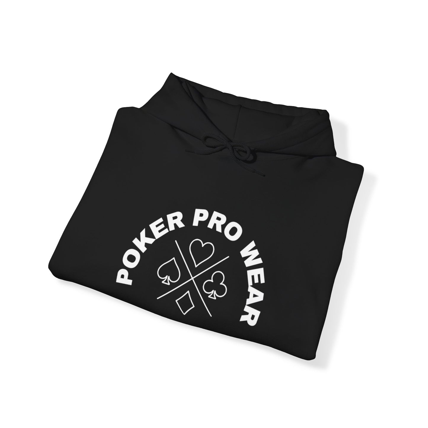 Poker Pro Wear Logo black Hooded Sweatshirt