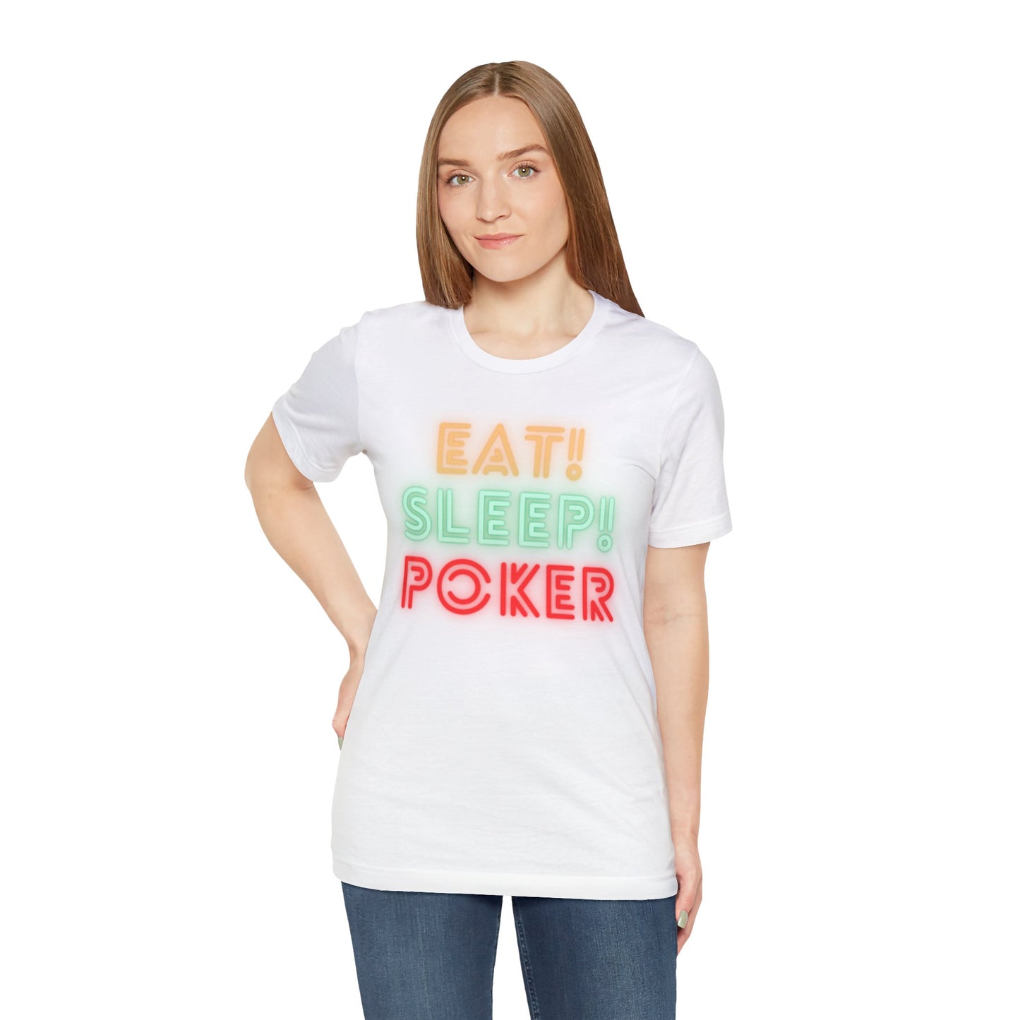 Eat Sleep Poker Short Sleeve Tee