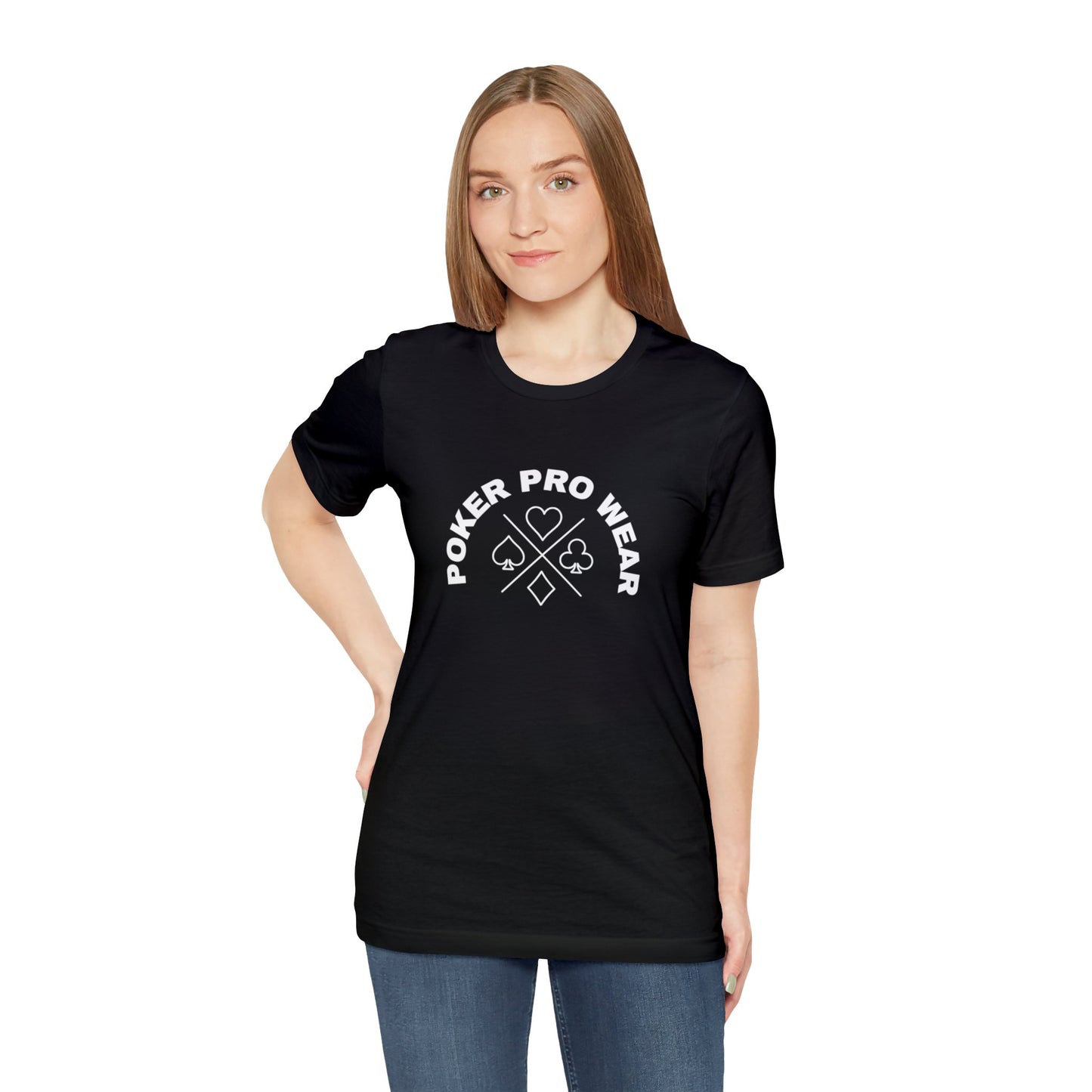 Poker Pro Wear Logo Black T-Shirt