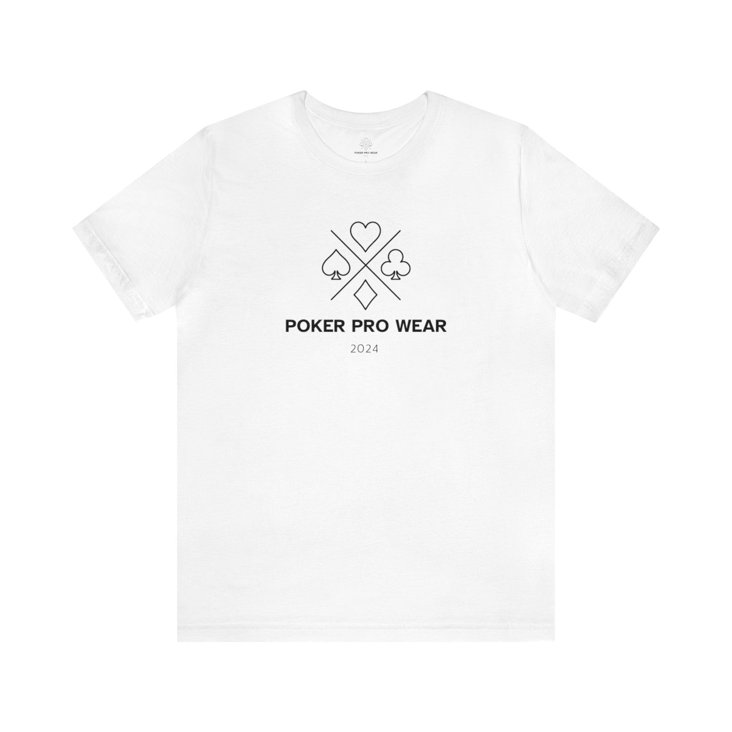 Poker Pro Wear White T-Shirt