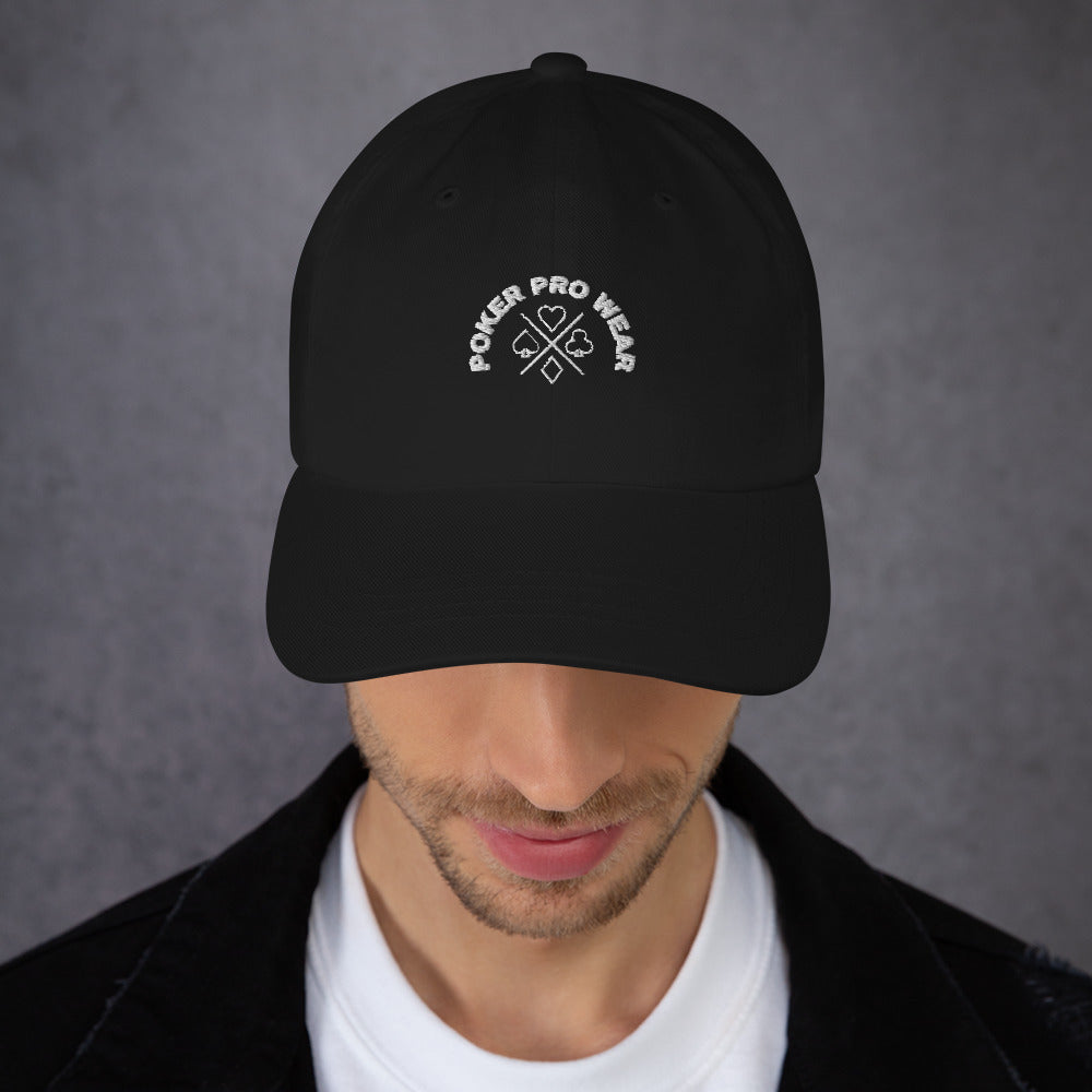 PPW Logo Embroidered Black hat